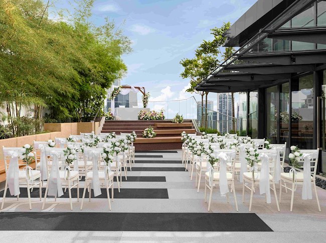 A Moment Above the City